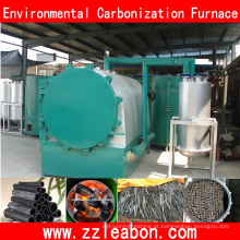 Forno de carbonização de carvão de forno de fluxo de ar de coleção de alcatrão líquido
